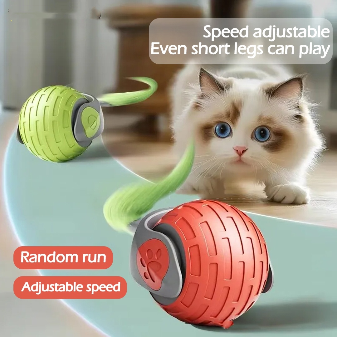 Rotating Smart Ball Cat Toys