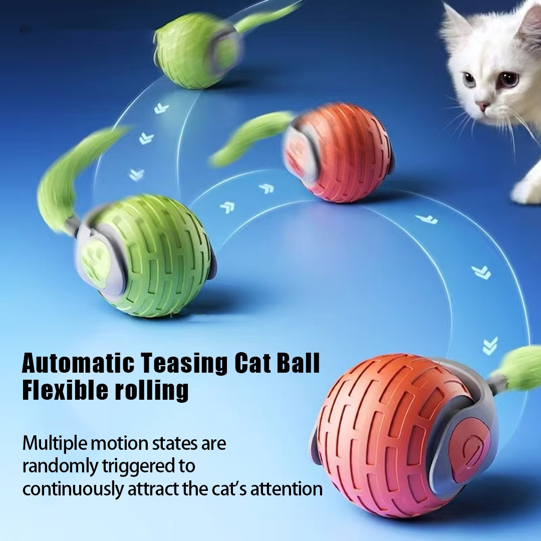 Rotating Smart Ball Cat Toys - Image 9