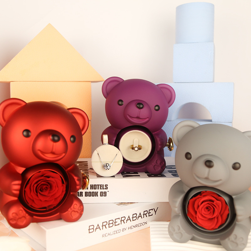 Eternal Rose Teddy Bear - Image 5