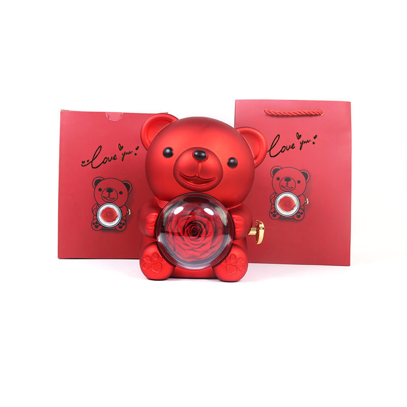 Eternal Rose Teddy Bear - Image 4