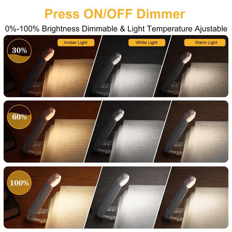 Clip holding the light on the book - Image 10